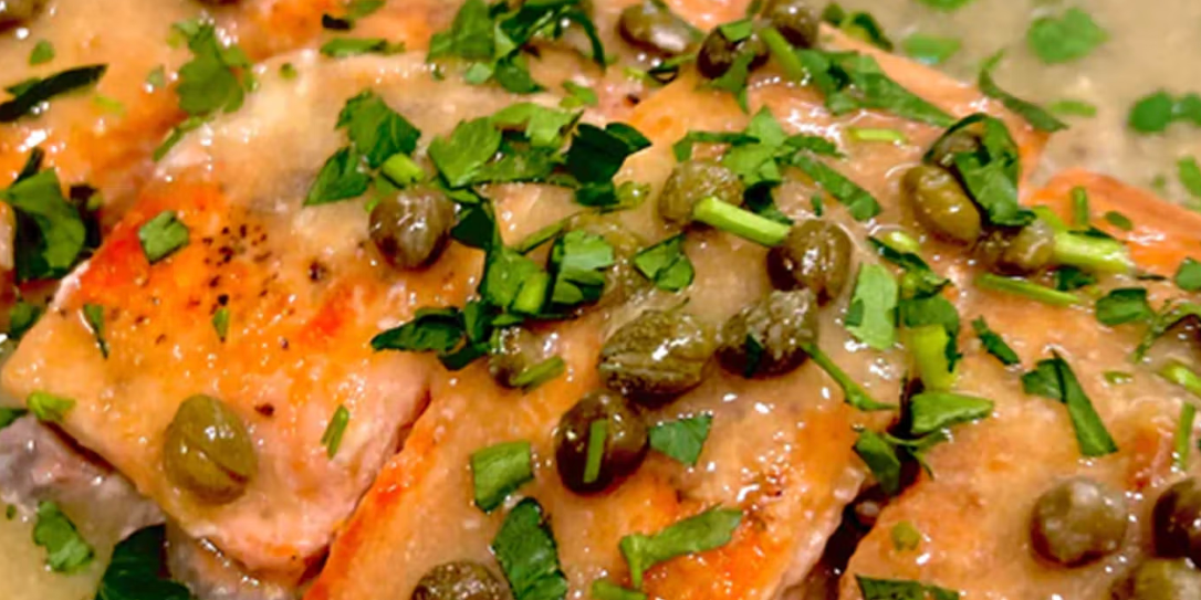 Salmon Piccata