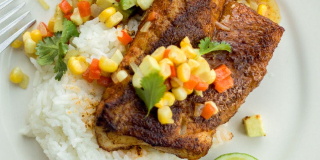 Blackened Rockfish