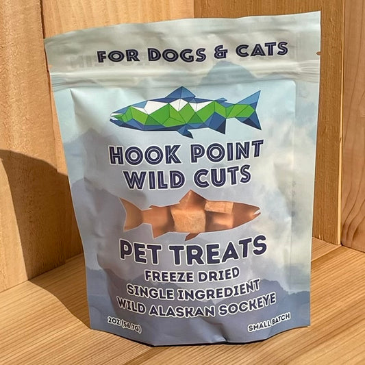 Freeze Dried Sockeye Salmon Pet Treats