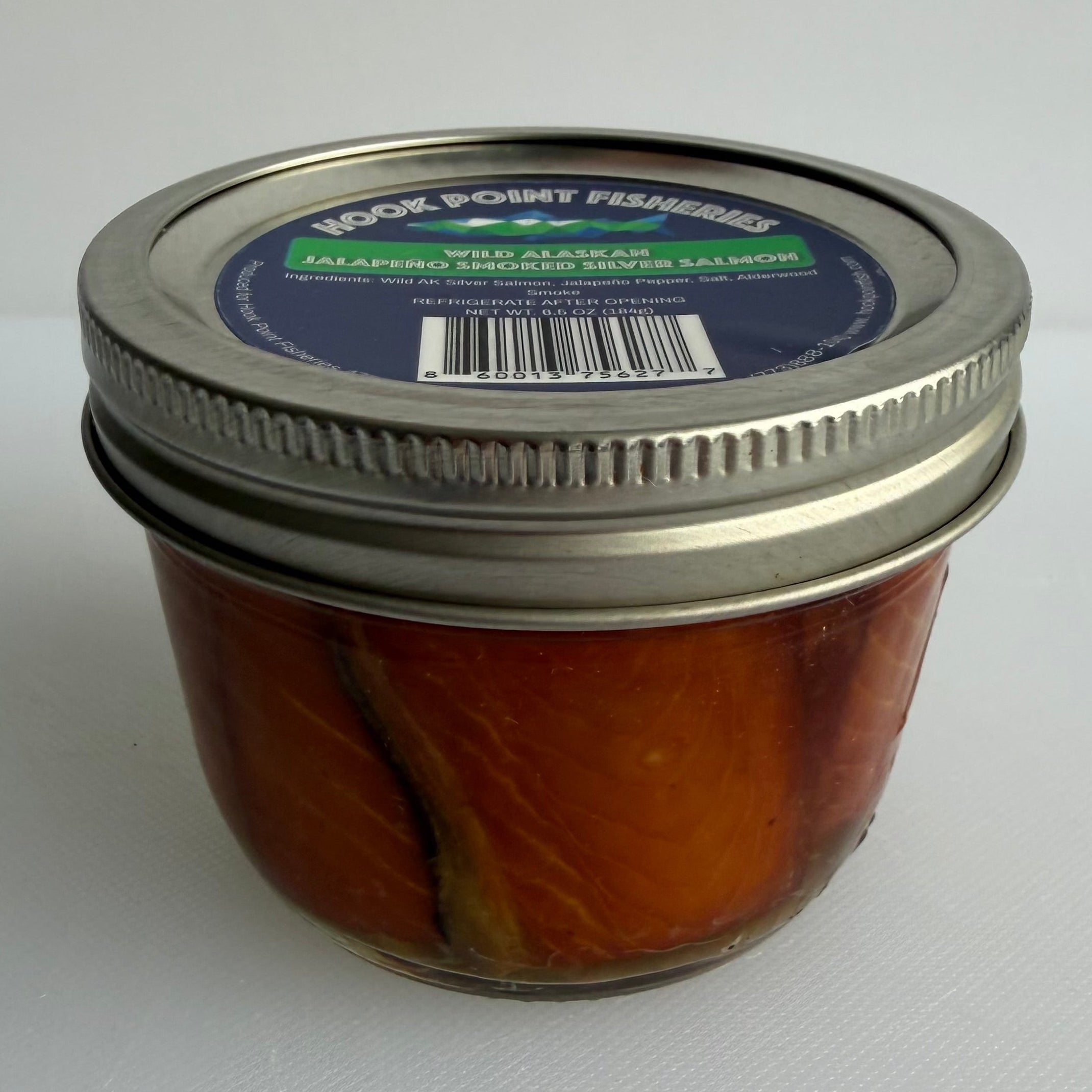 Smoked Jalapeño Coho  Salmon Jar