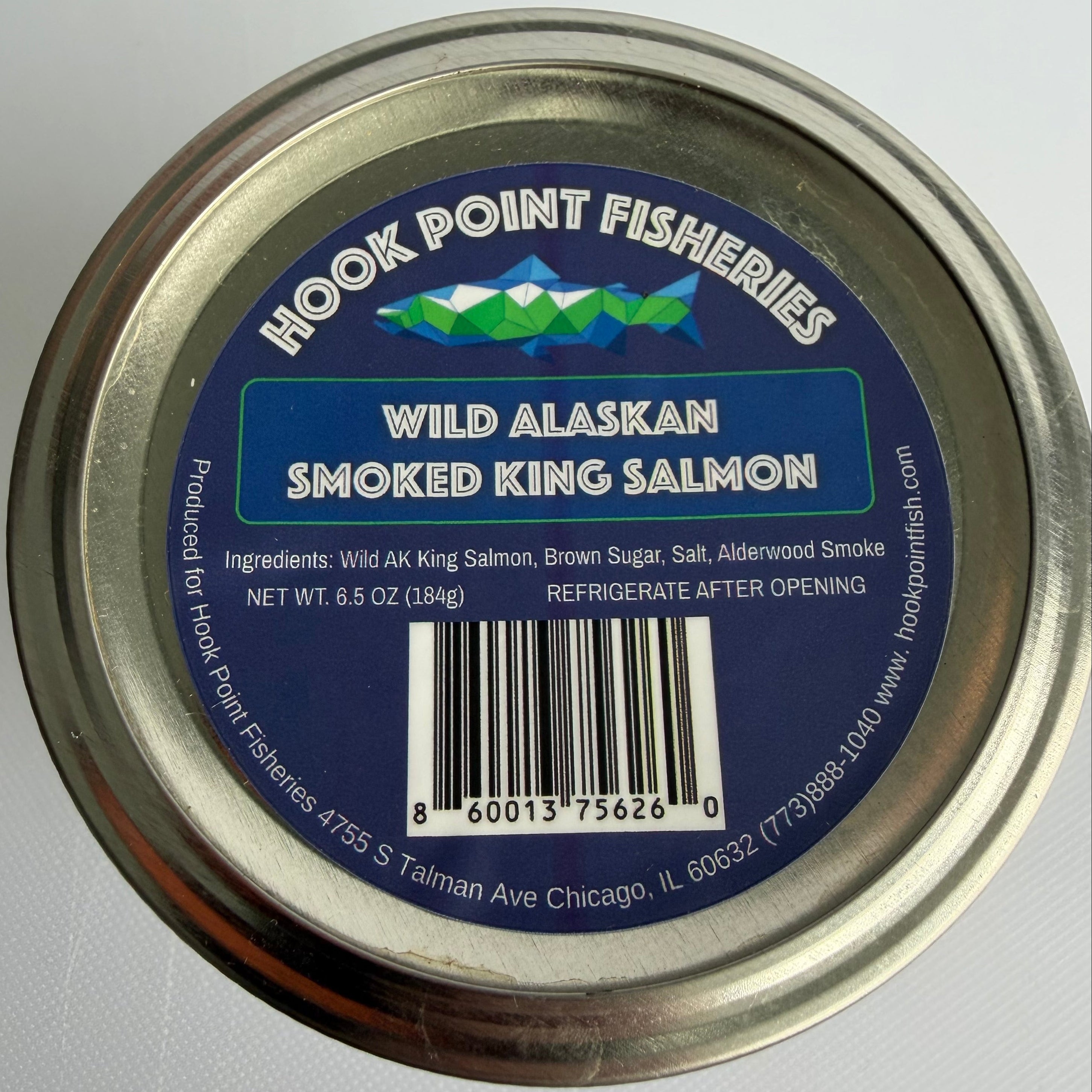 Smoked King Salmon Jar