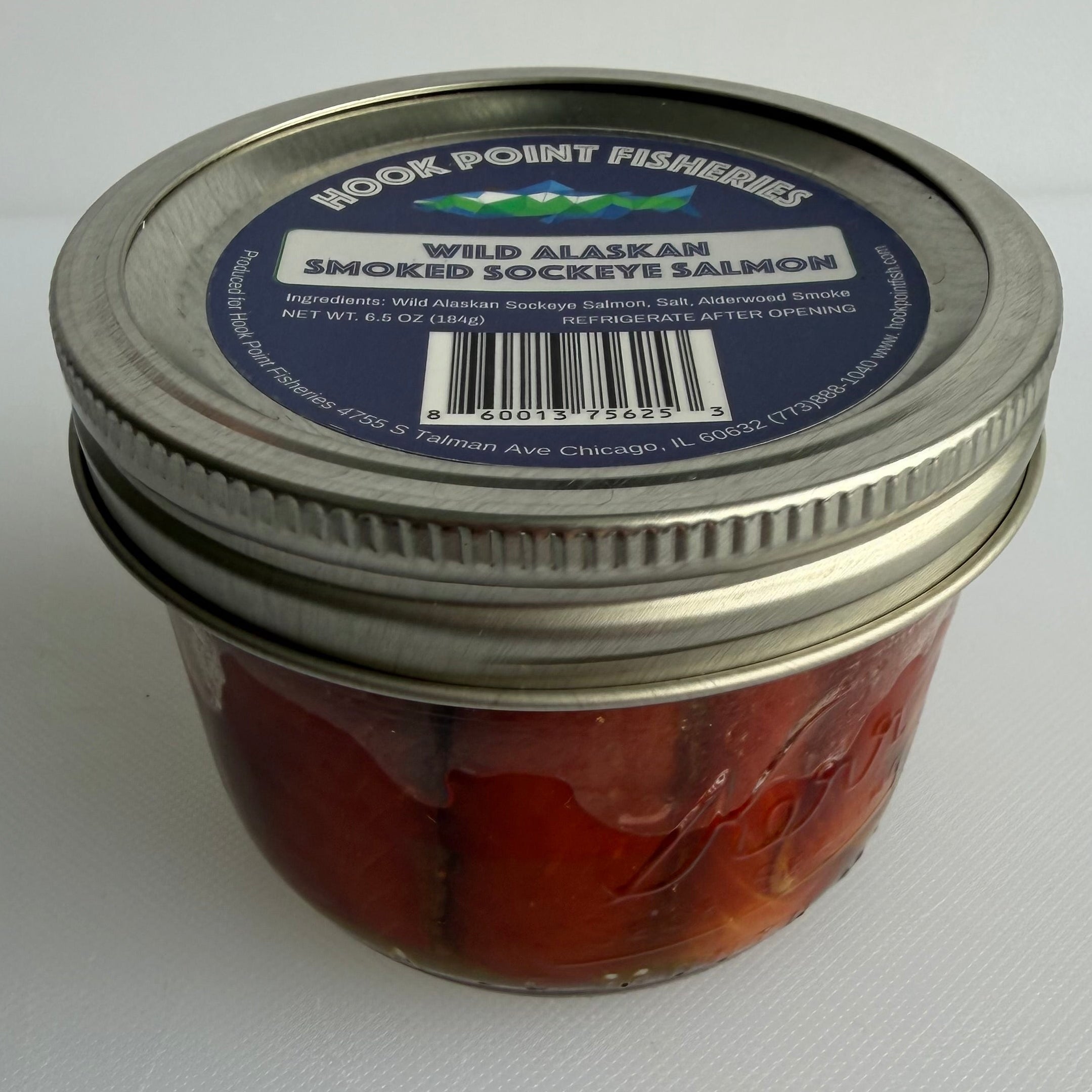 Smoked Sockeye Salmon Jar