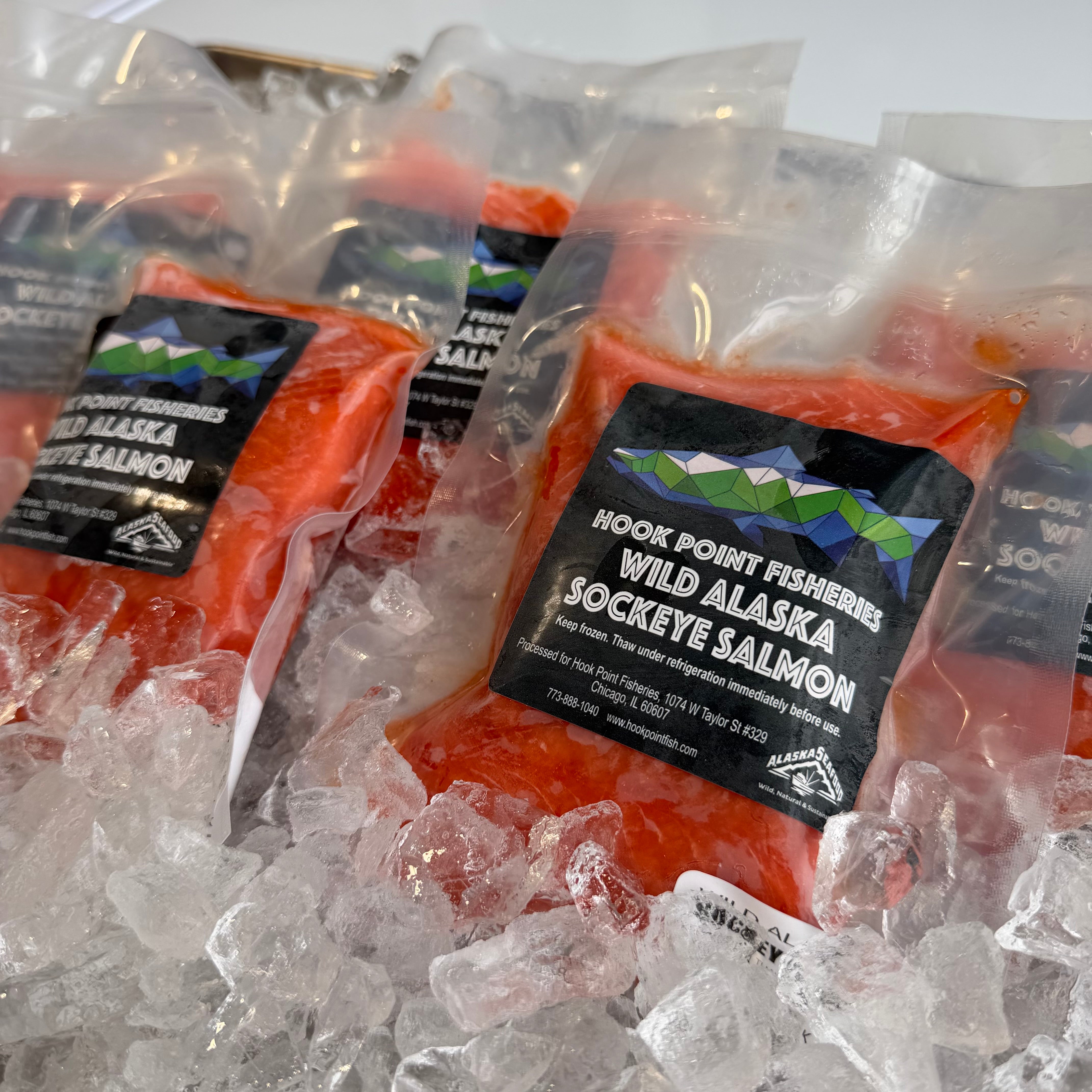 Sockeye Salmon Box