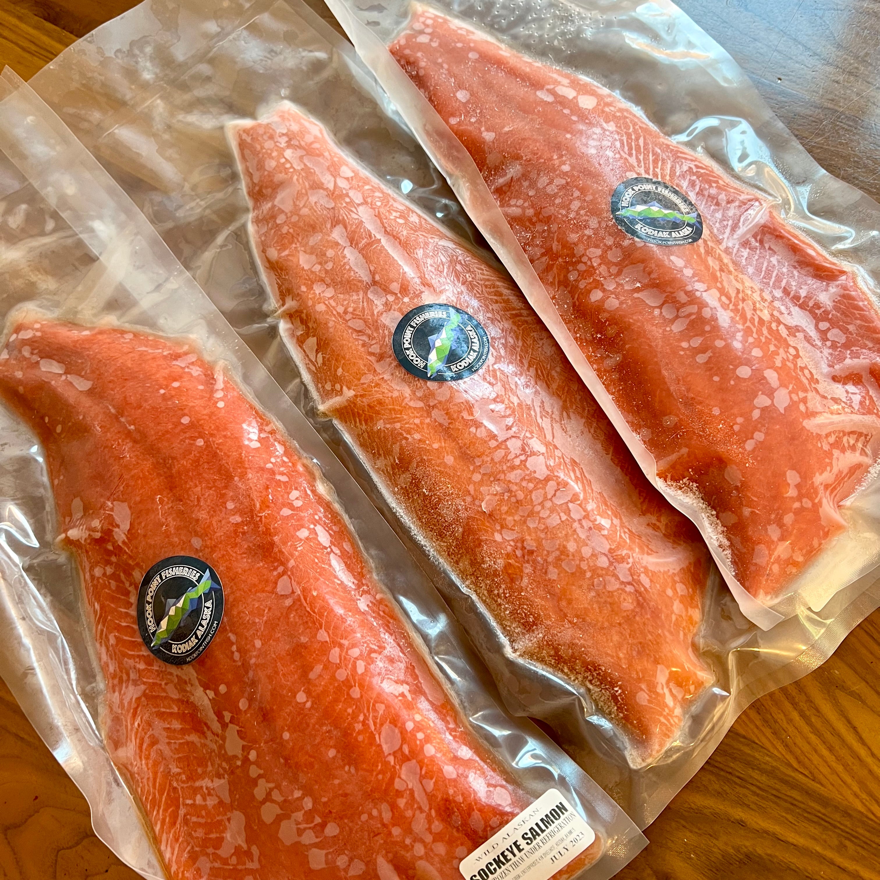 Sockeye Whole Fillet Box