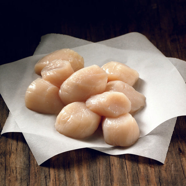 Wild Alaska U10 Weathervane Scallops - 1.25lb Pack