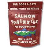 Sockeye Salmon Pet Food Topper - Hook Point Salmon Sprinkles